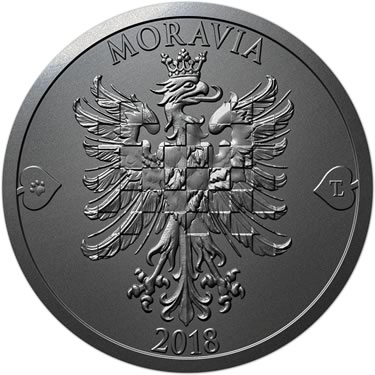 Náhled Averzní strany - 2018 - patina - Moravská orlice - 5 dukát Ag