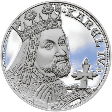 Náhled Averzní strany - 2021 - Proof - Karel IV - 5 dukát Ag