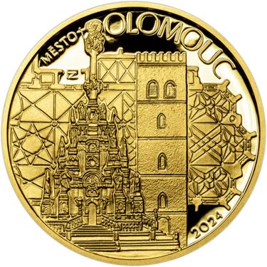 Náhled Reverzní strany - 2024 - Proof - Město Olomouc